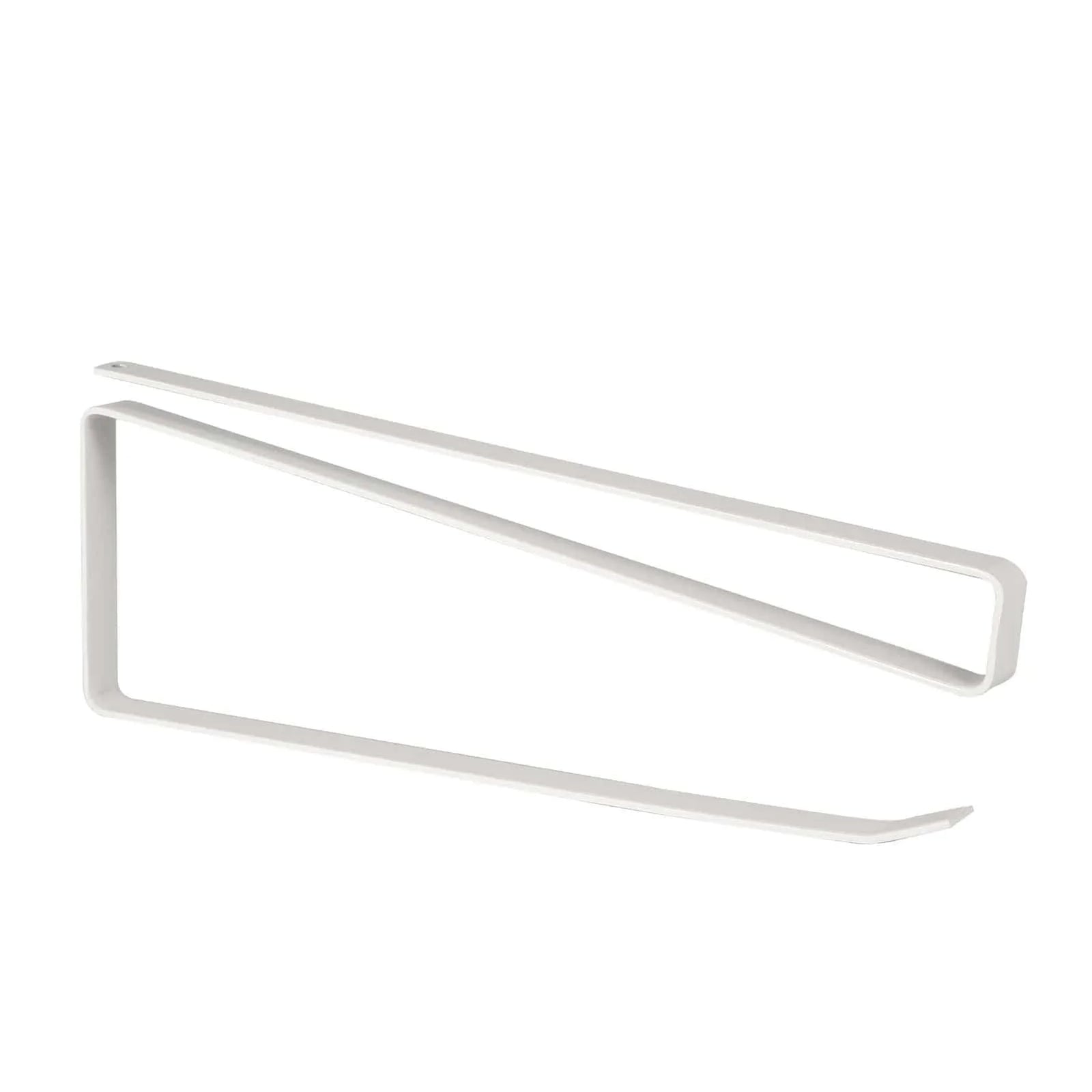 Køkkenhåndklædeholder uden huller HVID