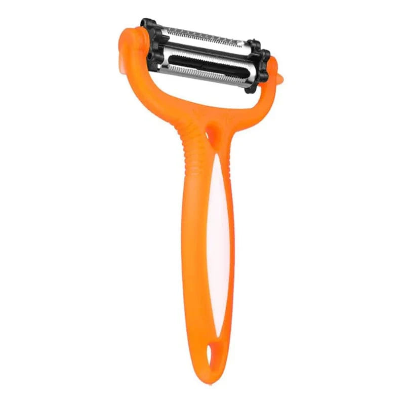 3-bladet roterende grøntsagsrivejern i 1