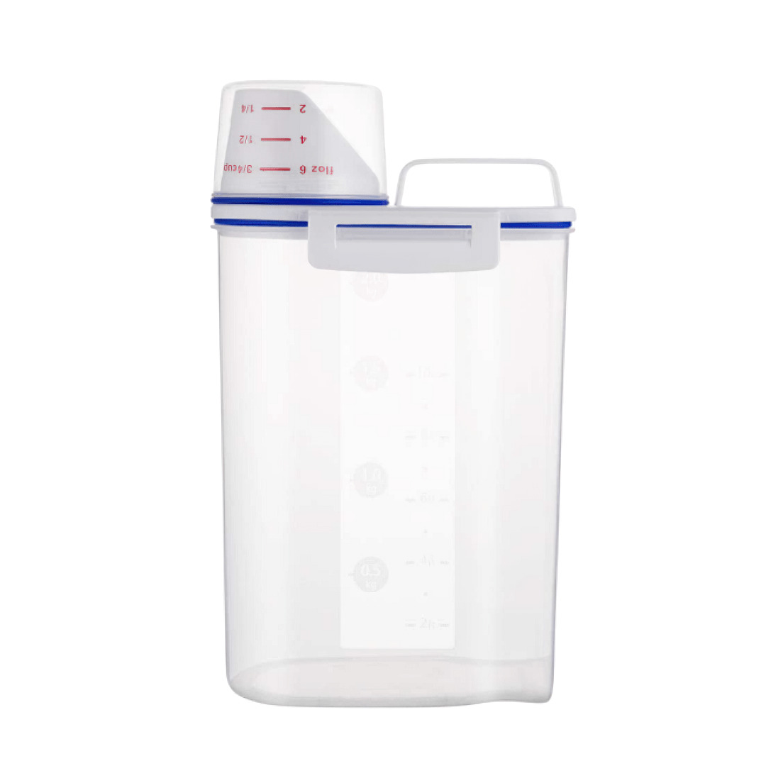 Madopbevaringsbeholder med tud og gradueret mål Medium (2,5 L)