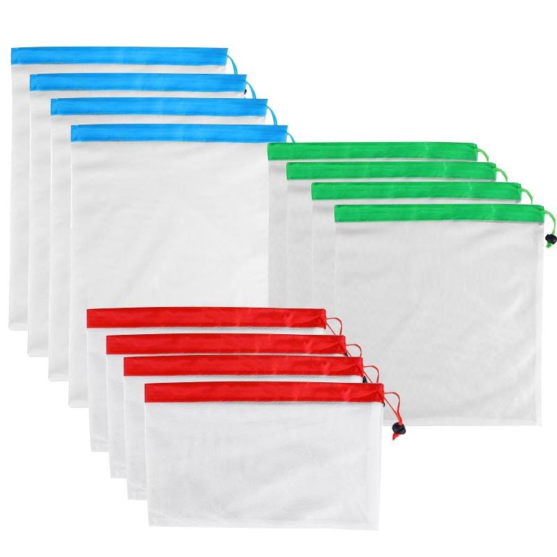 Genanvendelige opbevaringsposer af stof