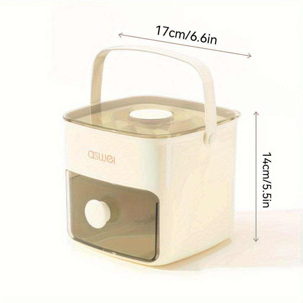 Ekstra stor isspand med indbygget ismaskine og holdbar plastkugleform - ideel til fester og udendørsarrangementer Tryk på isboksen