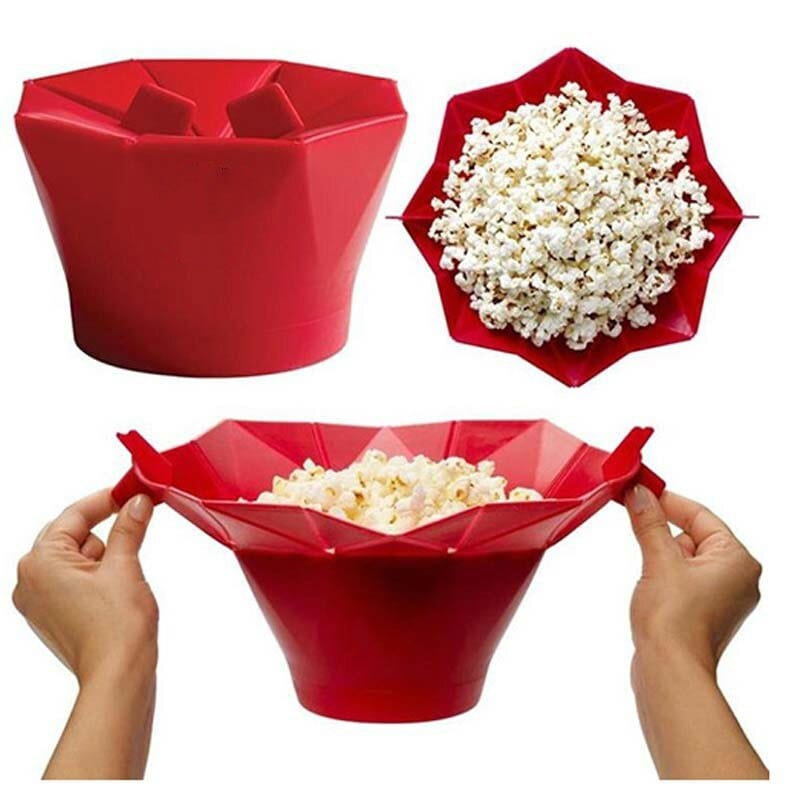 Genanvendelig popcornspand