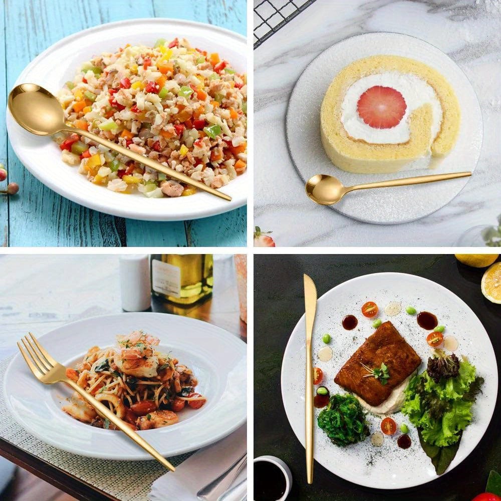 Portugal Bordservice Sæt - 24 dele Rustfrit Stål - Steakgafler Skeer - Opvaskemaskine - VVN75871