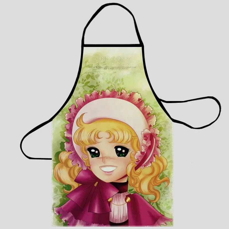 Oxford-køkkenforklæde til kvinder - rengøringsforklæde til husholdningen med lomme 1 / 68X95cm