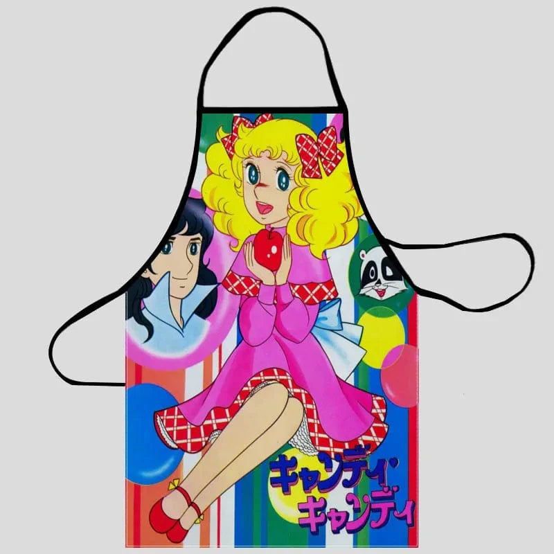 Oxford-køkkenforklæde til kvinder - rengøringsforklæde til husholdningen med lomme 10 / 50X75cm