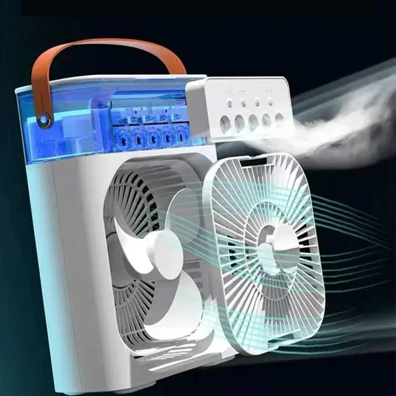 3-i-1 luftfugter ventilator
